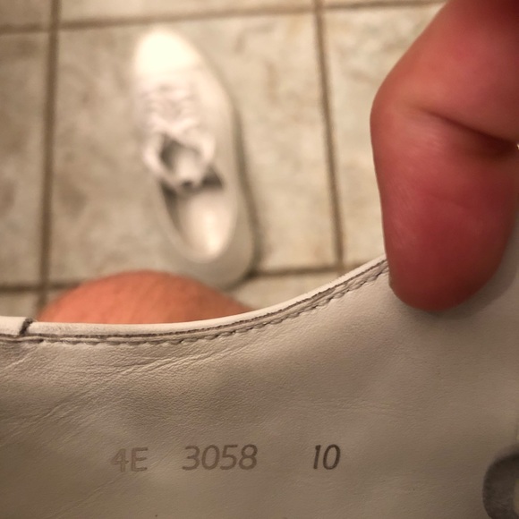 Prada White Leather Sneakers - Picture 6 of 6